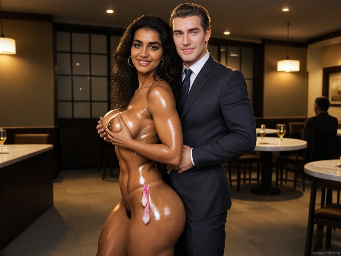 Hdr, Pechos Medianos, Mans Head Near Her Neck Porno indio IA