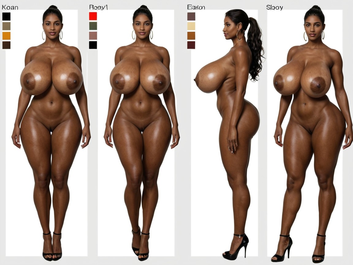 Relaxed Postures, Really Defined Camel Toe, Super Model Face Indian AI Porn