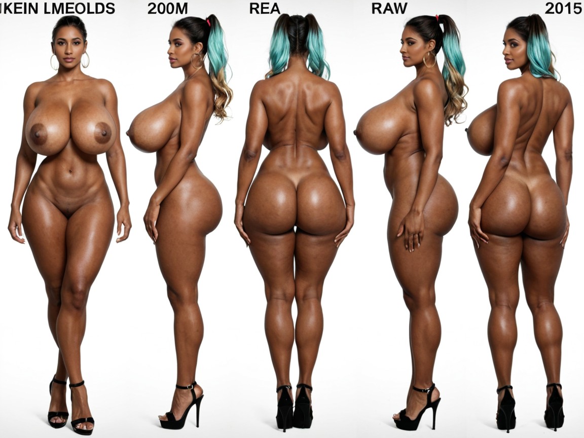 Standing Straight, Defined Waist, Simple Lighting Indian AI Porn