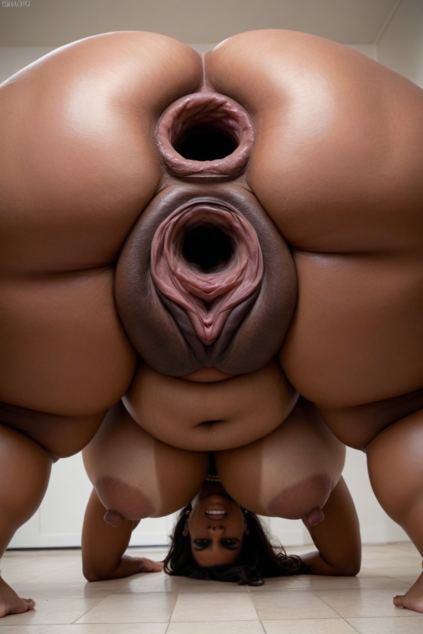 18+, Massively Obese Ssbbw, Hyper Giant Pussy Gape Porno indio IA