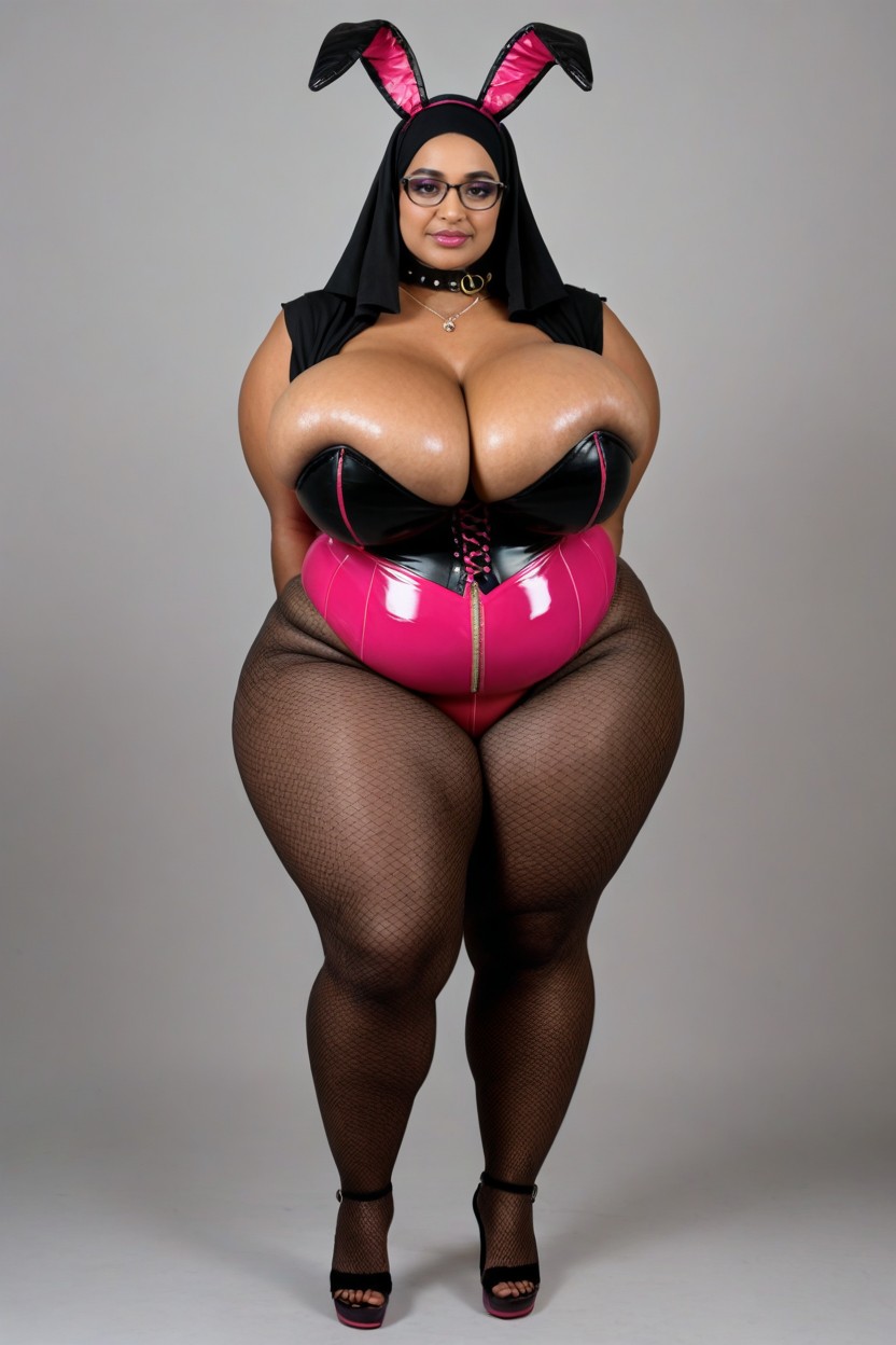 Chunky Obese Folding Body, Culo Más Grande Que Torso, Flappy Chunky Belly Porno indio IA