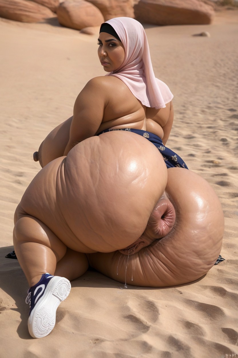 Extreme Anus, Hyper Obese Ass, Moaning Porno IA Indien