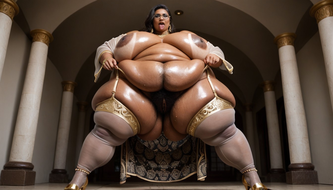 Levantando La Falda, Gaped Pussy, Oriental Palace Porno indio IA